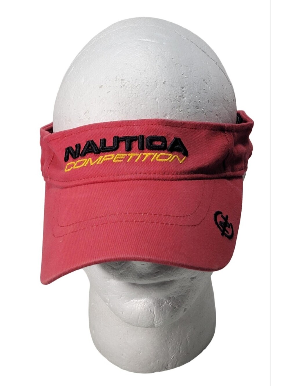 Nautica Competition Red Golf Sun Visor Hat Cap Size XL